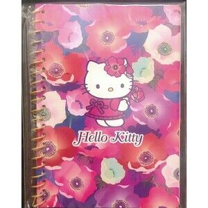 Vintage Hello Kitty mini spiral notebook